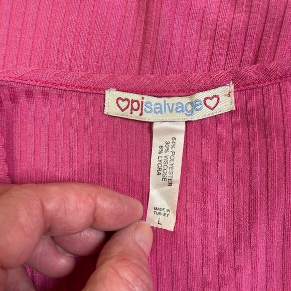 Josie Natori Size L Velour Shorts Capris PJ Salvage Cami 3 Piece Set Loungewear - Picture 15 of 16